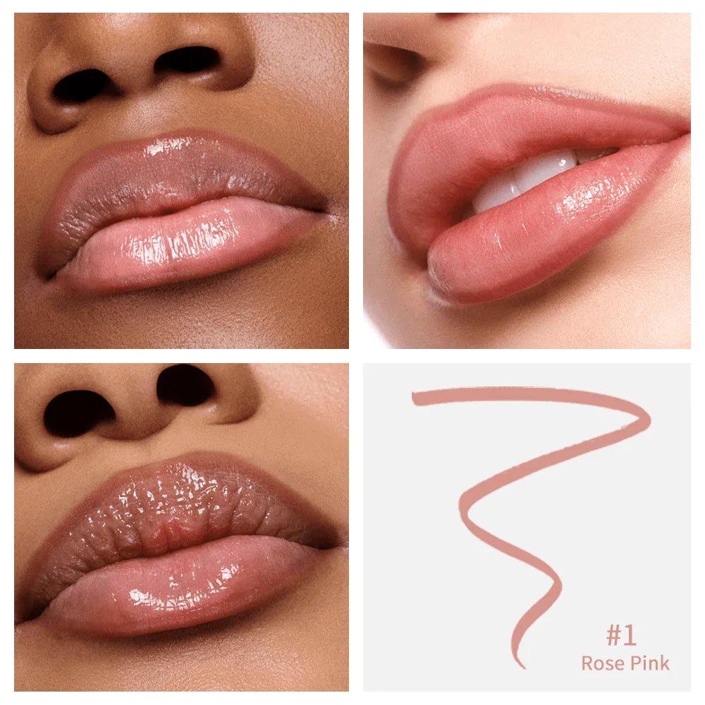 LAKERAIN Waterproof Lip Liner Peel Off Tattoo Lip Gloss Peel-Off Lip Liner Matte