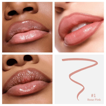 LAKERAIN Waterproof Lip Liner Peel Off Tattoo Lip Gloss Peel-Off Lip Liner Matte