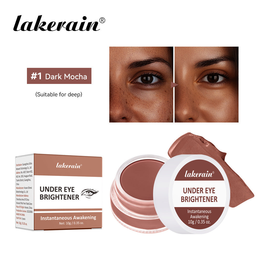 LAKERAIN Eye Concealer Brightening Cream, Full Coverage for Dark circles