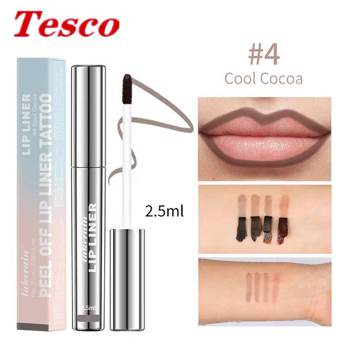 Waterproof Lip Liner Peel Off Tattoo Lip Gloss Peel-Off Lip Liner Matte