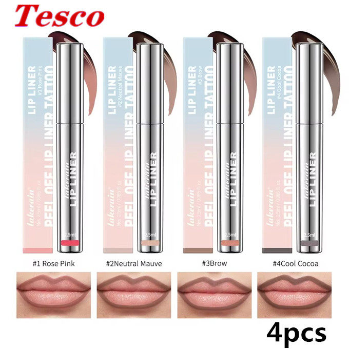 Waterproof Lip Liner Peel Off Tattoo Lip Gloss Peel-Off Lip Liner Matte
