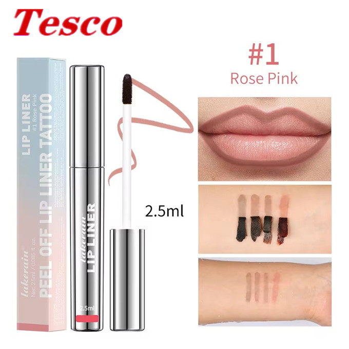 Waterproof Lip Liner Peel Off Tattoo Lip Gloss Peel-Off Lip Liner Matte