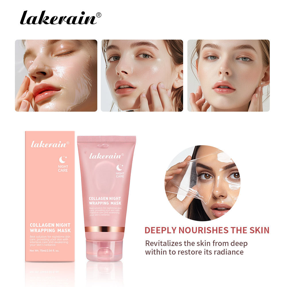 LAKERAIN Collagen Night Cream Peel Off Mask