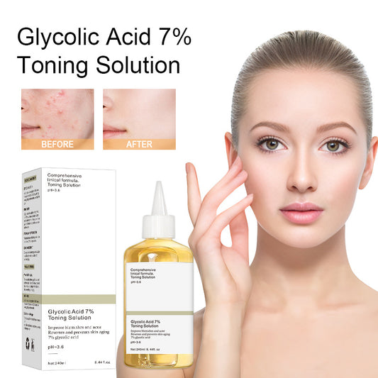 Glycolic  7% acid toner Moisturise Skin Shrink Hair Roar 100ml Toner