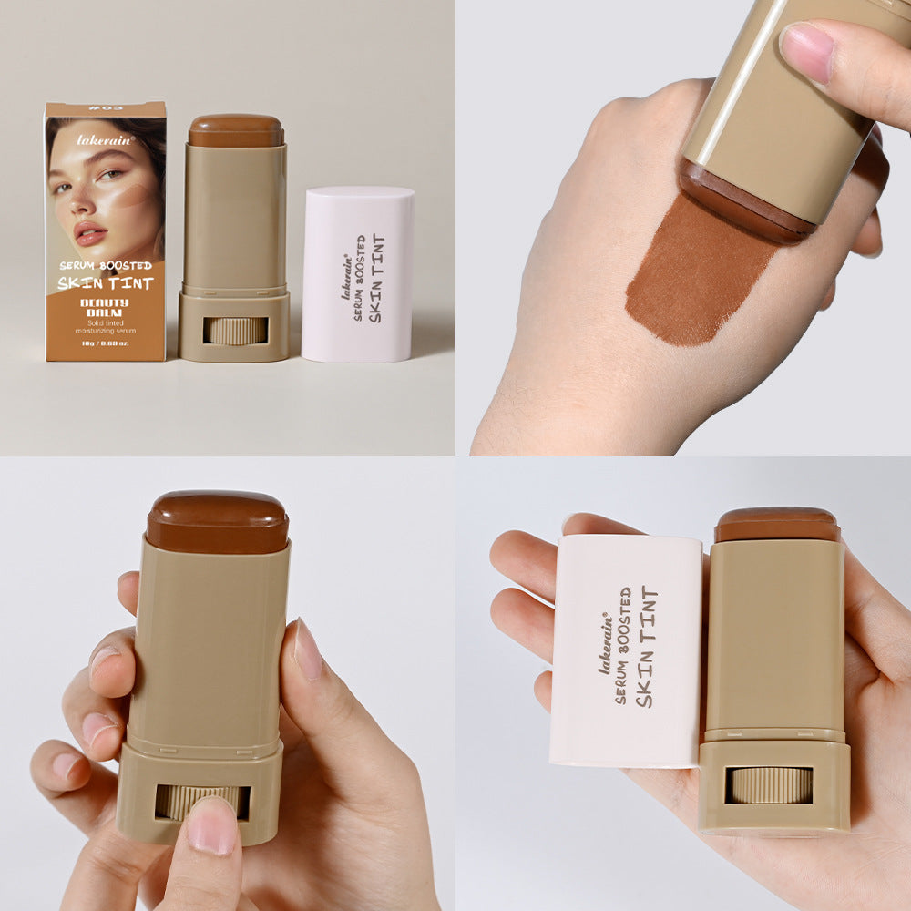 LAKERAIN Rotating Tinted Solid Moisturizing Essence Stick