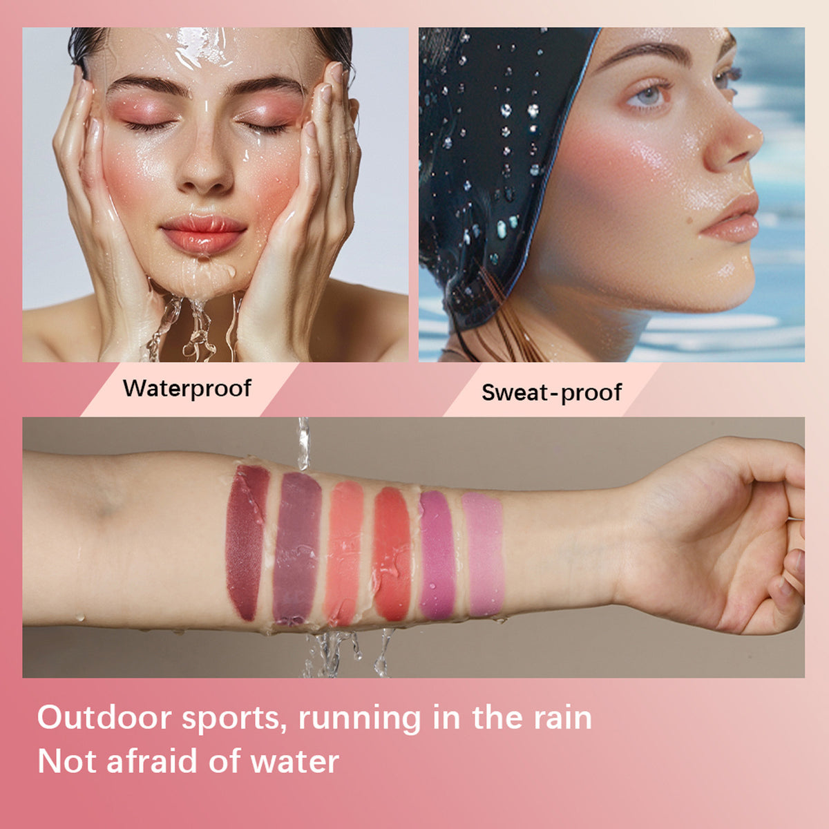 LAKERAIN Dual Purpose Cream Blush Stick