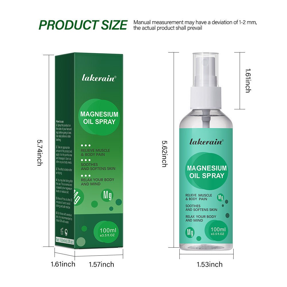 LAKERAIN Hydrating Facial Magnesium Oil Spray