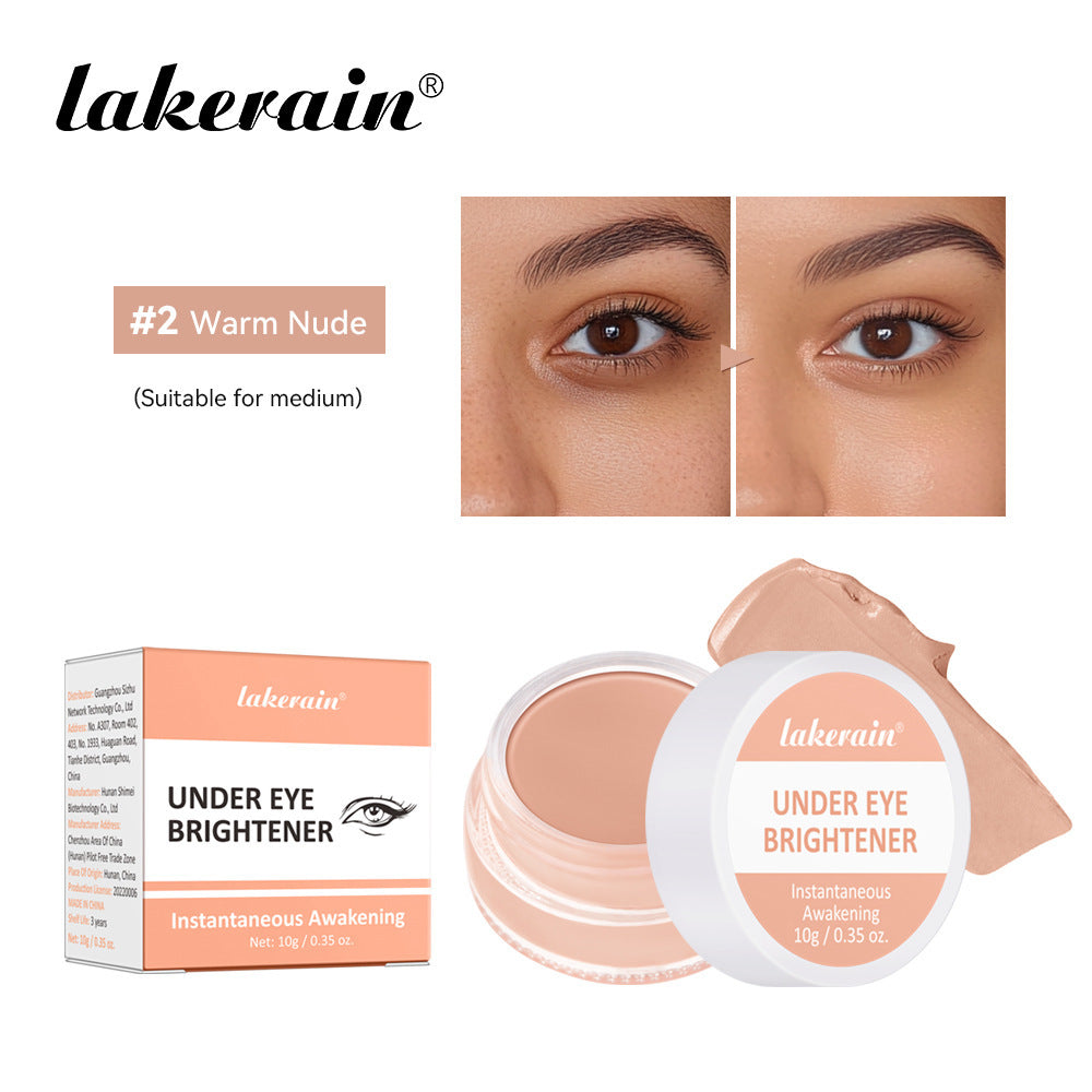 LAKERAIN Eye Concealer Brightening Cream, Full Coverage for Dark circles